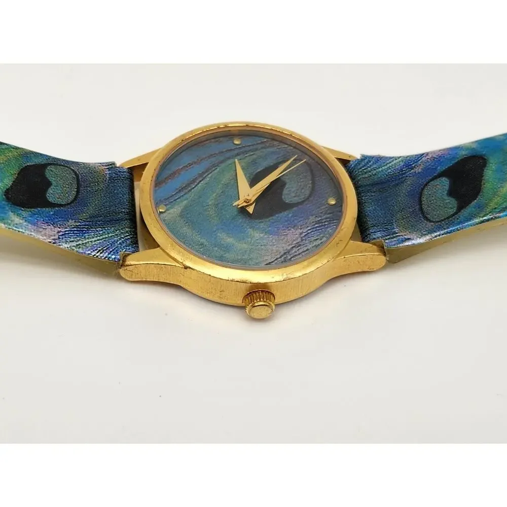 The Metropolitan Museum of Art MMA Louis Comfort Tiffany Blue Peacock Feather